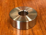 EXTSW  1/2" ID x (1 1/2” / 1.490") OD x 1/2" Thick 316 Stainless Spacer