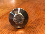 EXTSW  1/2" ID x (1 1/2” / 1.490") OD x 1/2" Thick 316 Stainless Spacer