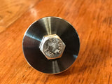 EXTSW 3/8" ID x ( 1 1/2” / 1.490") OD x 1/2" Thick 304 Stainless Spacer