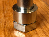 EXTSW 5/8” ID x ( 1"/ .990") OD x 1/2” Thick 316 Stainless Spacer