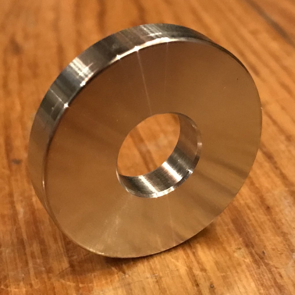 EXTSW 9/16" ID x ( 1 3/8" / 1.365") OD x 1/8" Thick 316 Stainless Washer