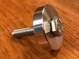 EXTSW 1/4” ID x ( 1 1/8" / 1.115") OD x 1/4” Thick 316 Stainless Washer