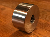 EXTSW 5/8-11 tapped / threaded ID x 2" OD x 1" Thick 304 SS Boss