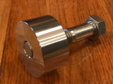 EXTSW 5/8-11 tapped / threaded ID x 2" OD x 1" Thick 304 SS Boss