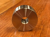 EXTSW 5/16-18 tapped / threaded ID x 3/4" OD x 1/4" Thick 304 SS Boss