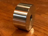 EXTSW 1/2-13 Tapped / Threaded ID x 2" OD x 1" Thick 304 SS Boss