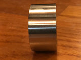 EXTSW 1/2-13 Tapped / Threaded ID x 2" OD x 1" Thick 304 SS Boss