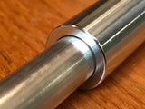 EXTSW 1/2" ID x 3/4” (.740") OD x 2 3/4" Long 316 Stainless Shaft Spacer