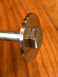EXTSW 10.16 mm ID x 44.2 mm OD x 3.2 mm Thick 304 Stainless Washer