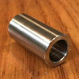 1/2" ID x 3/4" OD x 1 1/2" thick 316 stainless spacer