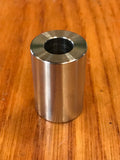 EXTSW .758" ID x 1 1/4" OD x 2” thick 304 Stainless Shaft Spacer