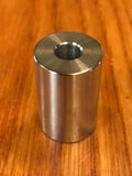 EXTSW 3/8" ID x (1" / .990")  OD x 1 1/2” Thick 316 Stainless Spacer