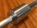 EXTSW 3/8" ID x (1" / .990")  OD x 1 1/2” Thick 316 Stainless Spacer