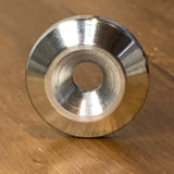 EXTSW BEVELED 1/4" ID x 1" (.990")  OD x 1/4" Thick 316 SS Countersunk Washer