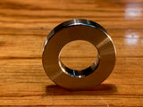 EXTSW 14.57 mm ID x 27.35 mm OD x 5.5 mm thick 316 stainless washer.