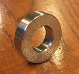 EXTSW 1/2” ID x (3/4”/.740" OD) x 3/8" long 316 Stainless Spacer