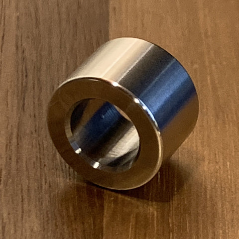 EXTSW 7/16” ID x (3/4”/.740" OD) x 1/2” Thick 316 Stainless Spacer